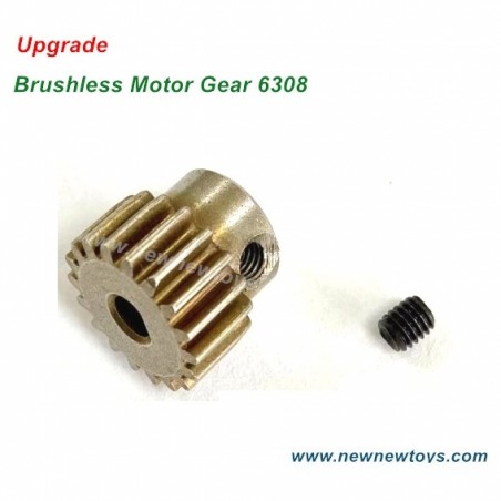 Upgrade Brushless Motor Gear 6308 For SCY 16101 16102 16103 16104 16201 PRO Upgrades Parts