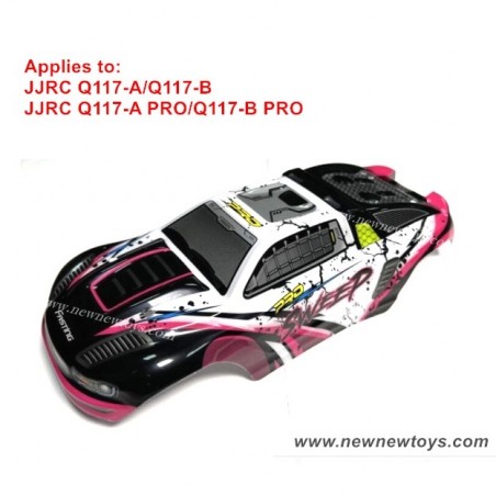 JJRC Q117-A PRO Parts Car Shell 6213-Red