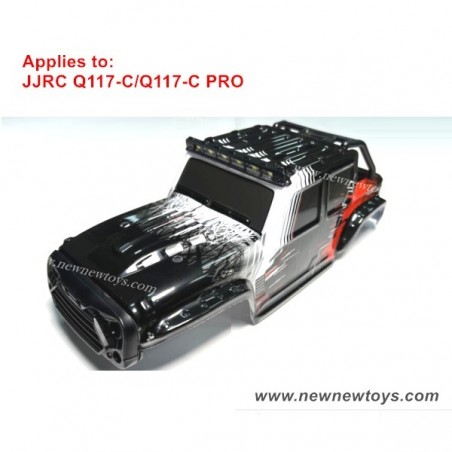 JJRC Q117-C PRO Parts Car Shell 6235-Red