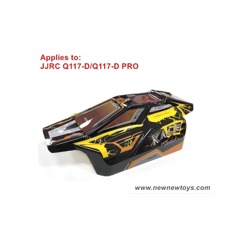 JJRC Q117-D Parts Body Shell-6201 Yellow