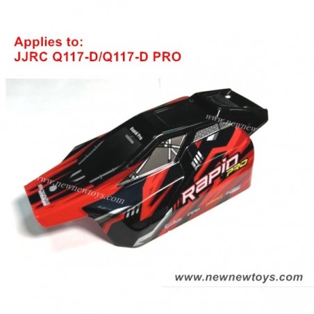 JJRC Q117D PRO Parts Body Shell-6203 Red