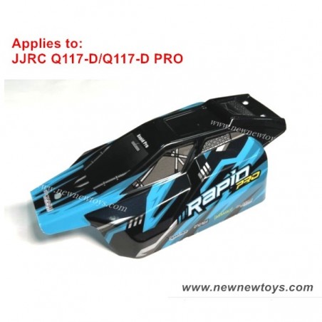 JJRC Q117D PRO Parts Car Shell-6204 Blue