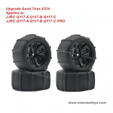 JJRC Q117ABC Upgrade Parts Sand Tires 6324